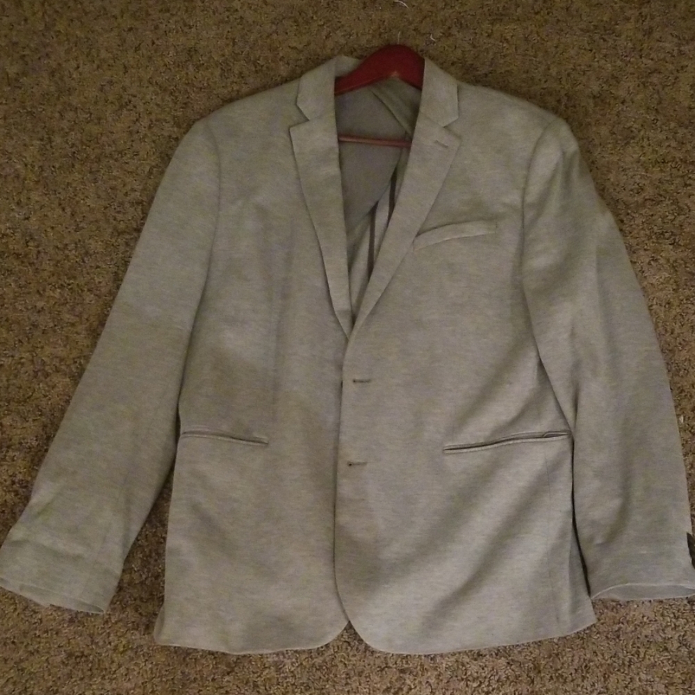 Mens knit blazer